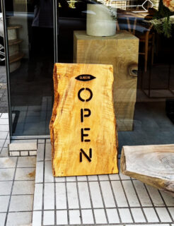 木の看板　SLAB310