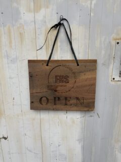 OPEN CLOSE 看板